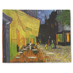 Cafe Terrace at Night (Van Gogh 1888) Single-Sided Linen Placemat - Single