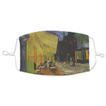 Cafe Terrace at Night (Van Gogh 1888) Adult Cloth Face Mask - XLarge