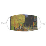 Cafe Terrace at Night (Van Gogh 1888) Adult Cloth Face Mask - Standard