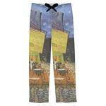 Cafe Terrace at Night (Van Gogh 1888) Mens Pajama Pants - S