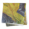 Cafe Terrace at Night (Van Gogh 1888) Microfiber Dish Rag - FOLDED (square)