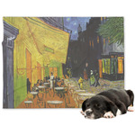 Cafe Terrace at Night (Van Gogh 1888) Dog Blanket - Regular