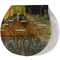 Cafe Terrace at Night (Van Gogh 1888) New Baby Burp Folded