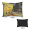 Cafe Terrace at Night (Van Gogh 1888) Outdoor Dog Beds - Medium - APPROVAL