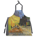 Cafe Terrace at Night (Van Gogh 1888) Apron Without Pockets