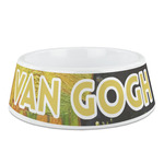 Cafe Terrace at Night (Van Gogh 1888) Plastic Dog Bowl - Medium