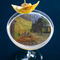 Cafe Terrace at Night (Van Gogh 1888) Printed Drink Topper - XLarge - In Context