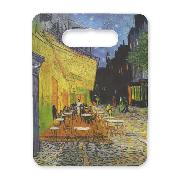 Custom Cafe Terrace at Night (Van Gogh 1888) Rectangular Trivet with Handle