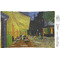 Cafe Terrace at Night (Van Gogh 1888) Rectangular Appetizer / Dessert Plate