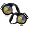 Cafe Terrace at Night (Van Gogh 1888) Retractable Dog Leash - Medium Large - Apvl