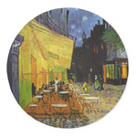 Cafe Terrace at Night (Van Gogh 1888) 5' Round Indoor Area Rug