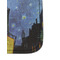 Cafe Terrace at Night (Van Gogh 1888) Sanitizer Holder Keychain - Detail