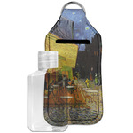 Cafe Terrace at Night (Van Gogh 1888) Hand Sanitizer & Keychain Holder - Large