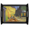 Cafe Terrace at Night (Van Gogh 1888) Serving Tray Black Large - Main