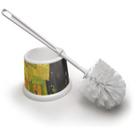 Cafe Terrace at Night (Van Gogh 1888) Toilet Brush