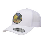 Cafe Terrace at Night (Van Gogh 1888) Trucker Hat - White