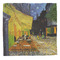 Cafe Terrace at Night (Van Gogh 1888) Washcloth - Front - No Soap