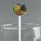 Cafe Terrace at Night (Van Gogh 1888) White Plastic 5.5" Stir Stick - Round - Main