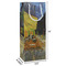 Cafe Terrace at Night (Van Gogh 1888) Wine Gift Bag - Dimensions