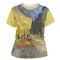 Cafe Terrace at Night (Van Gogh 1888) Womens Crew Neck T Shirt - Main