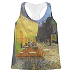 Cafe Terrace at Night (Van Gogh 1888) Womens Racerback Tank Top