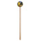 Cafe Terrace at Night (Van Gogh 1888) Wooden 7.5" Stir Stick - Round - Single Stick