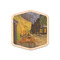 Cafe Terrace at Night (Van Gogh 1888) Wooden Sticker - Main