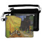 Cafe Terrace at Night (Van Gogh 1888) Wristlet ID Cases - MAIN