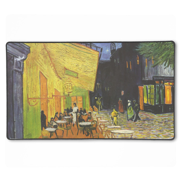 Custom Cafe Terrace at Night (Van Gogh 1888) XXL Gaming Mouse Pad - 24" x 14"