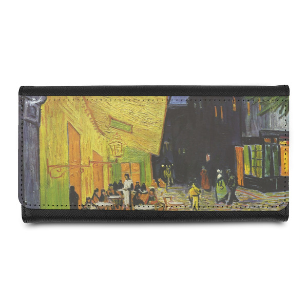 Custom Cafe Terrace at Night (Van Gogh 1888) Leatherette Ladies Wallet