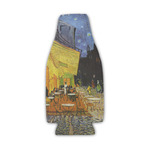 Cafe Terrace at Night (Van Gogh 1888) Zipper Bottle Cooler