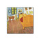 The Bedroom in Arles (Van Gogh 1888) 12x12 Wood Print - Front View