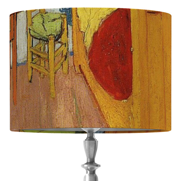 Custom The Bedroom in Arles (Van Gogh 1888) 16" Drum Lamp Shade - Fabric