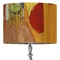 The Bedroom in Arles (Van Gogh 1888) 16" Drum Lampshade - ON STAND (Fabric)