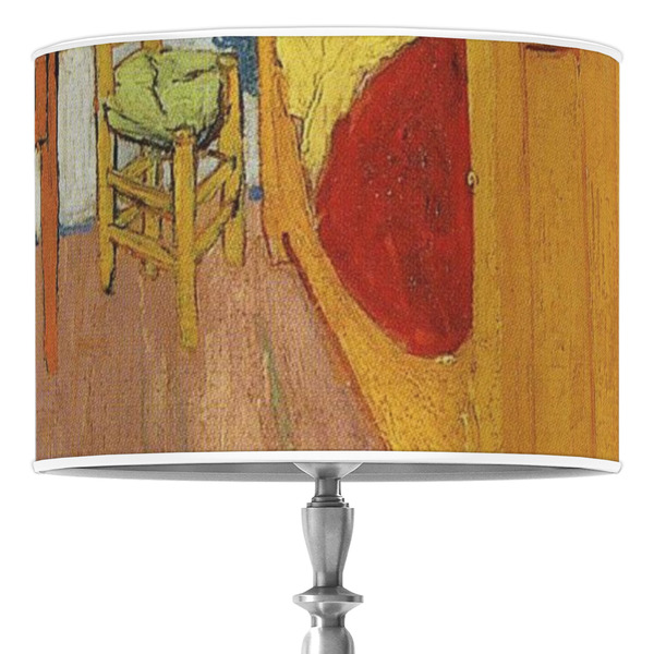 Custom The Bedroom in Arles (Van Gogh 1888) 16" Drum Lamp Shade - Poly-film