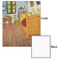 The Bedroom in Arles (Van Gogh 1888) 20x24 - Matte Poster - Front & Back