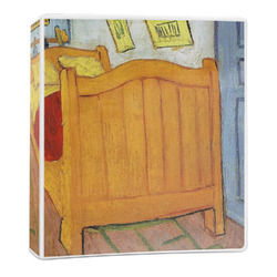 The Bedroom in Arles (Van Gogh 1888) 3-Ring Binder - 1 inch