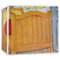 The Bedroom in Arles (Van Gogh 1888) 3-Ring Binder - 3" - Main