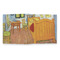 The Bedroom in Arles (Van Gogh 1888) 3 Ring Binders - Full Wrap - 1" - Open Outside