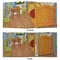 The Bedroom in Arles (Van Gogh 1888) 3 Ring Binders - Full Wrap - 2" - Approval