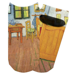 The Bedroom in Arles (Van Gogh 1888) Adult Ankle Socks