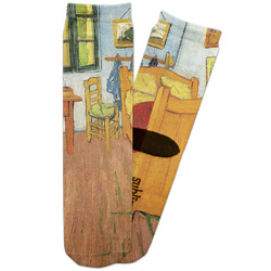 The Bedroom in Arles (Van Gogh 1888) Adult Crew Socks