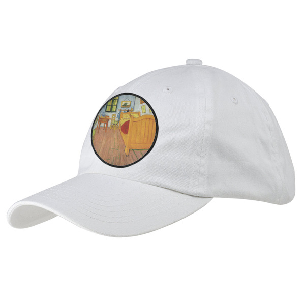 Custom The Bedroom in Arles (Van Gogh 1888) Baseball Cap - White