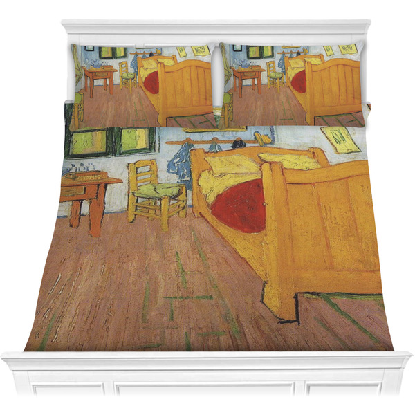 Custom The Bedroom in Arles (Van Gogh 1888) Comforter Set - Full / Queen