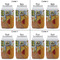 The Bedroom in Arles (Van Gogh 1888) Can Cooler - Standard 12oz - Set of 4 - Front & Back