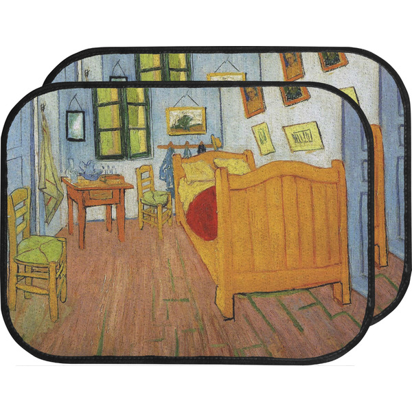 Custom The Bedroom in Arles (Van Gogh 1888) Car Floor Mats (Back Seat)