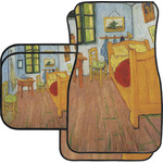 The Bedroom in Arles (Van Gogh 1888) Car Floor Mats Set - 2 Front & 2 Back