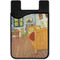The Bedroom in Arles (Van Gogh 1888) Cell Phone Credit Card Holder