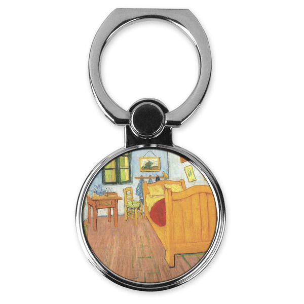 Custom The Bedroom in Arles (Van Gogh 1888) Cell Phone Ring Stand & Holder