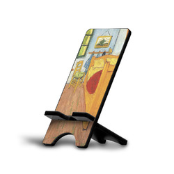 The Bedroom in Arles (Van Gogh 1888) Cell Phone Stand (Small)